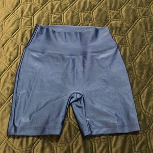 Sparkle Stagewear Biker Shorts Blue Size CL